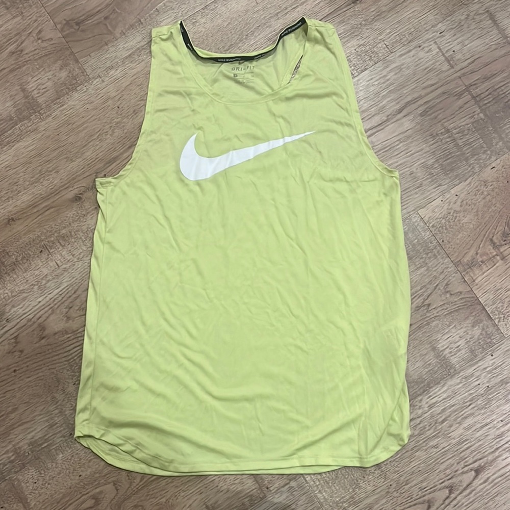Lime Green Nike Tank